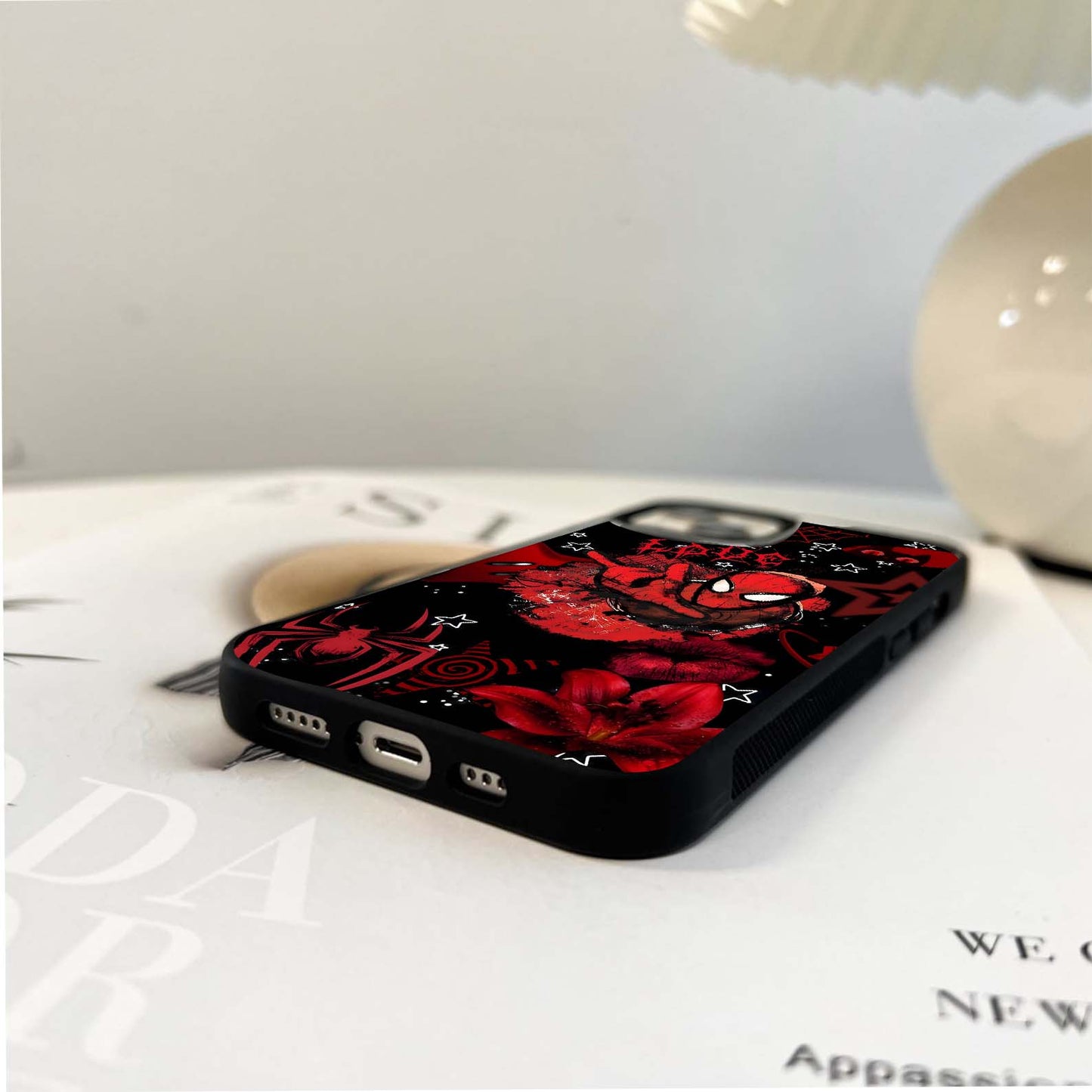 Spiderman Dark Vibes Glass Case