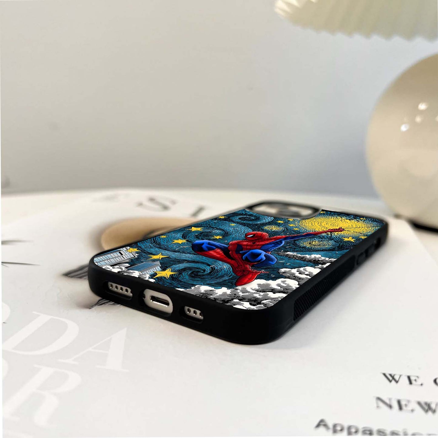 Spiderman Marvel Madness Glass Case