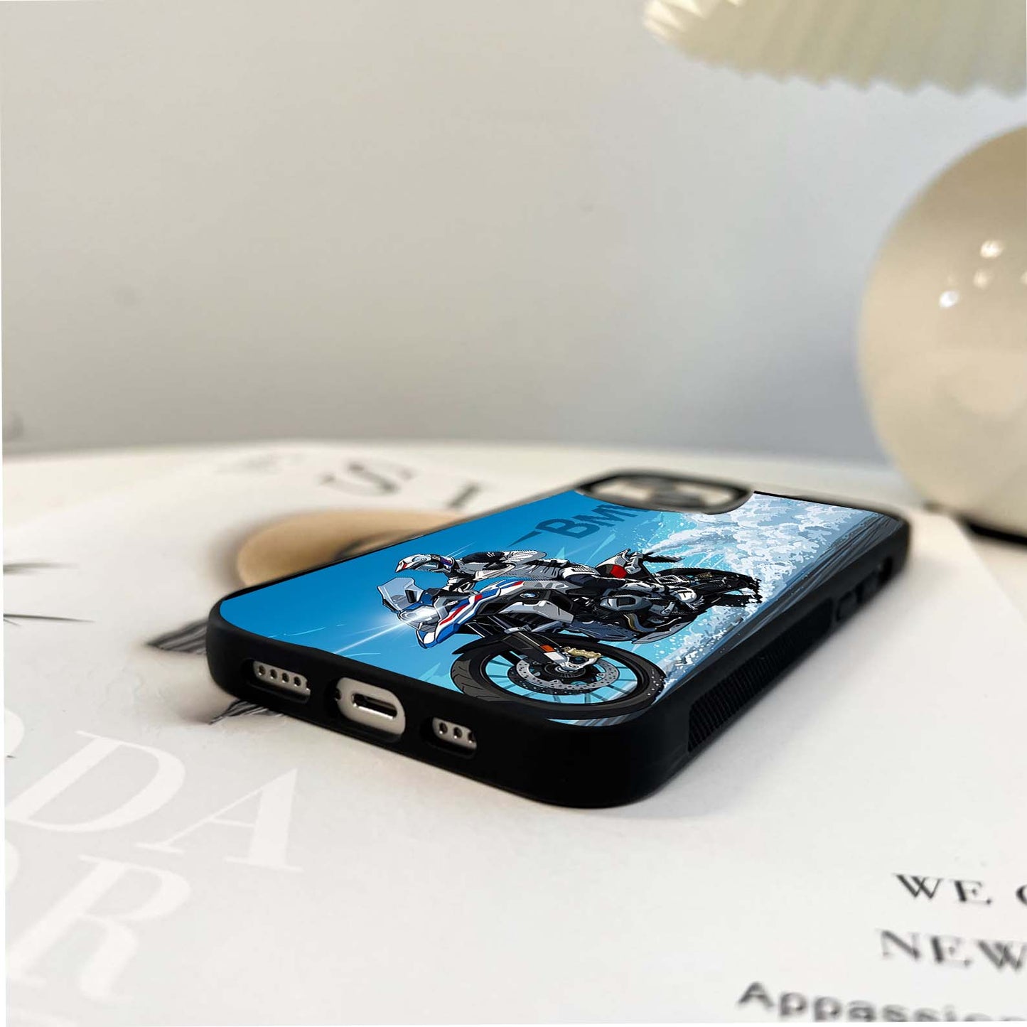 BMW Adventure Storm Glass Case