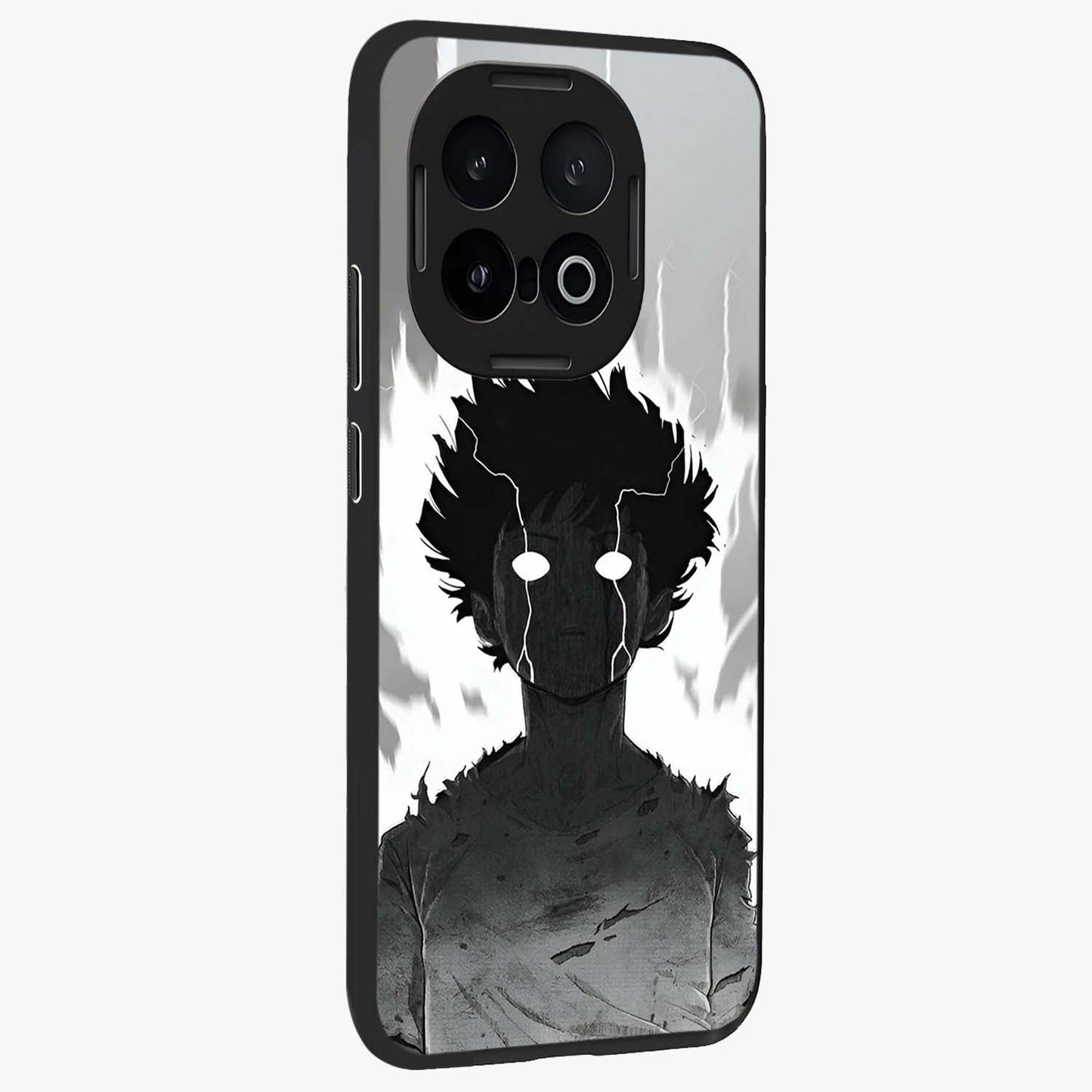 Awakened Inner Rage Glass Case upright view showcasing dramatic artwork with strong expressive aesthetic.