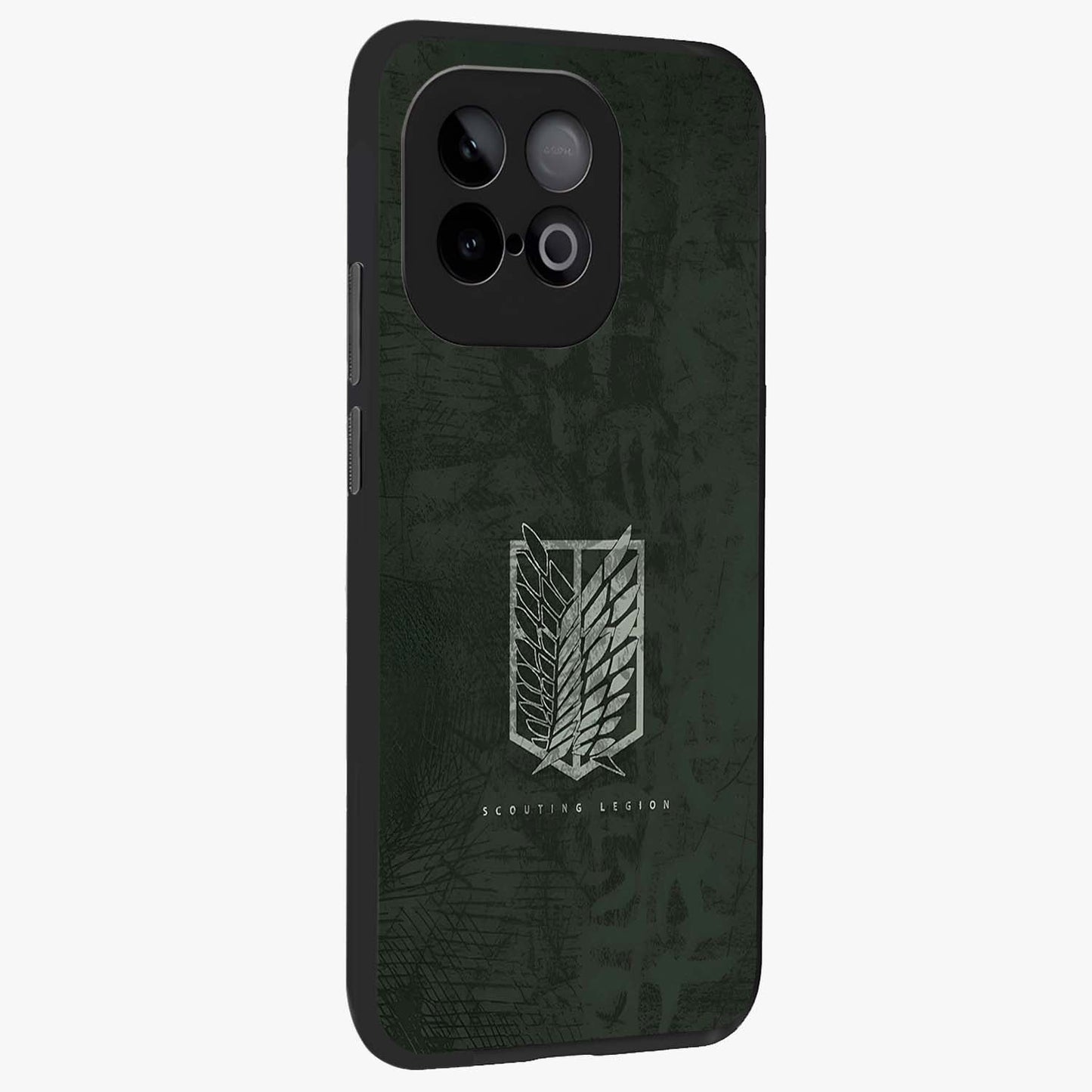 Wings Of Freedom Glass Case upright view showcasing powerful wings artwork with freedom themed design.