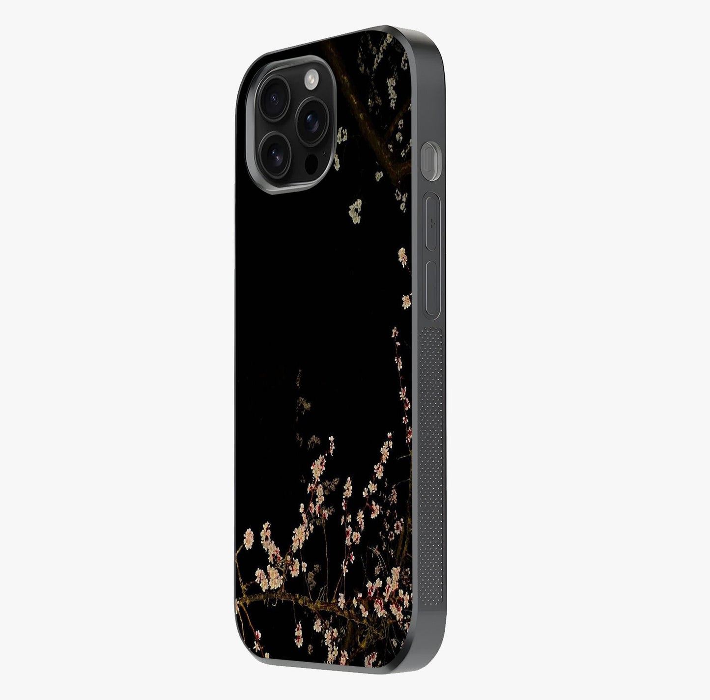Petal Moon Light With Custom Name Glass Case photographed in natural light showing reflective finish and design depth.