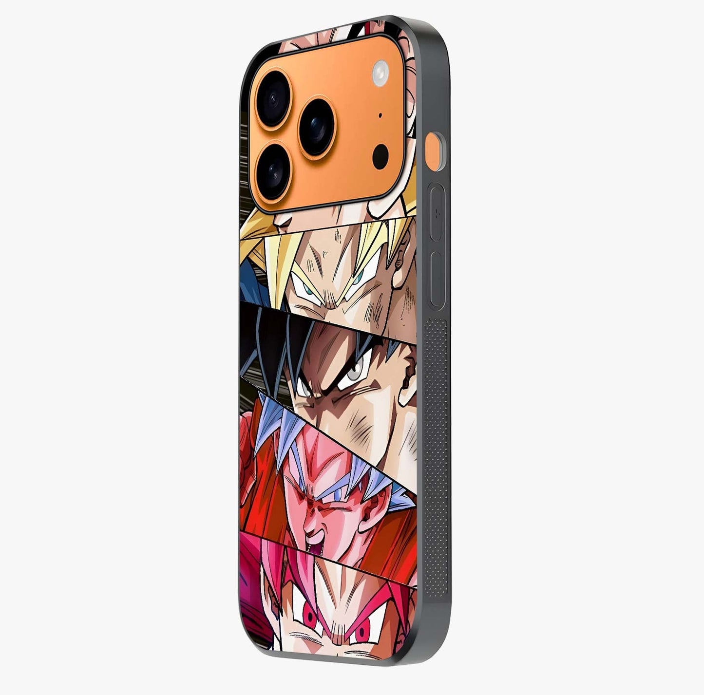 Anime Character Glass Case photographed in natural light showing reflective finish and design depth.