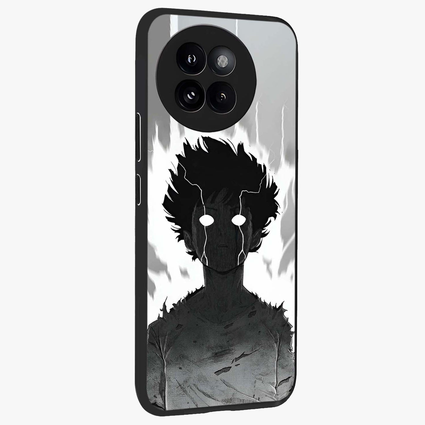Awakened Inner Rage Glass Case upright view showcasing dramatic artwork with strong expressive aesthetic.