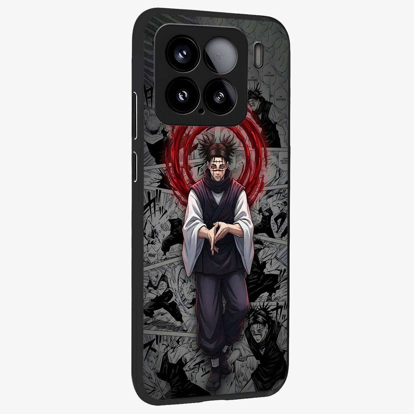 Cursed Ritual Ascension Glass Case upright view showcasing powerful ascension artwork with dark fantasy theme.