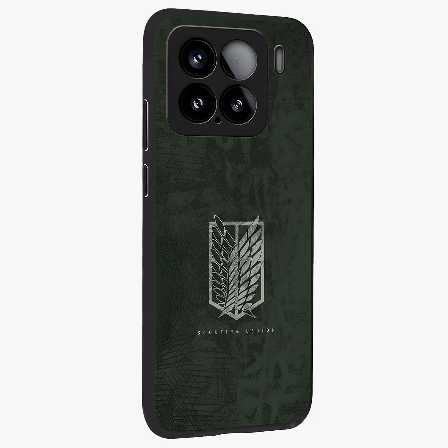 Wings Of Freedom Glass Case upright view showcasing powerful wings artwork with freedom themed design.