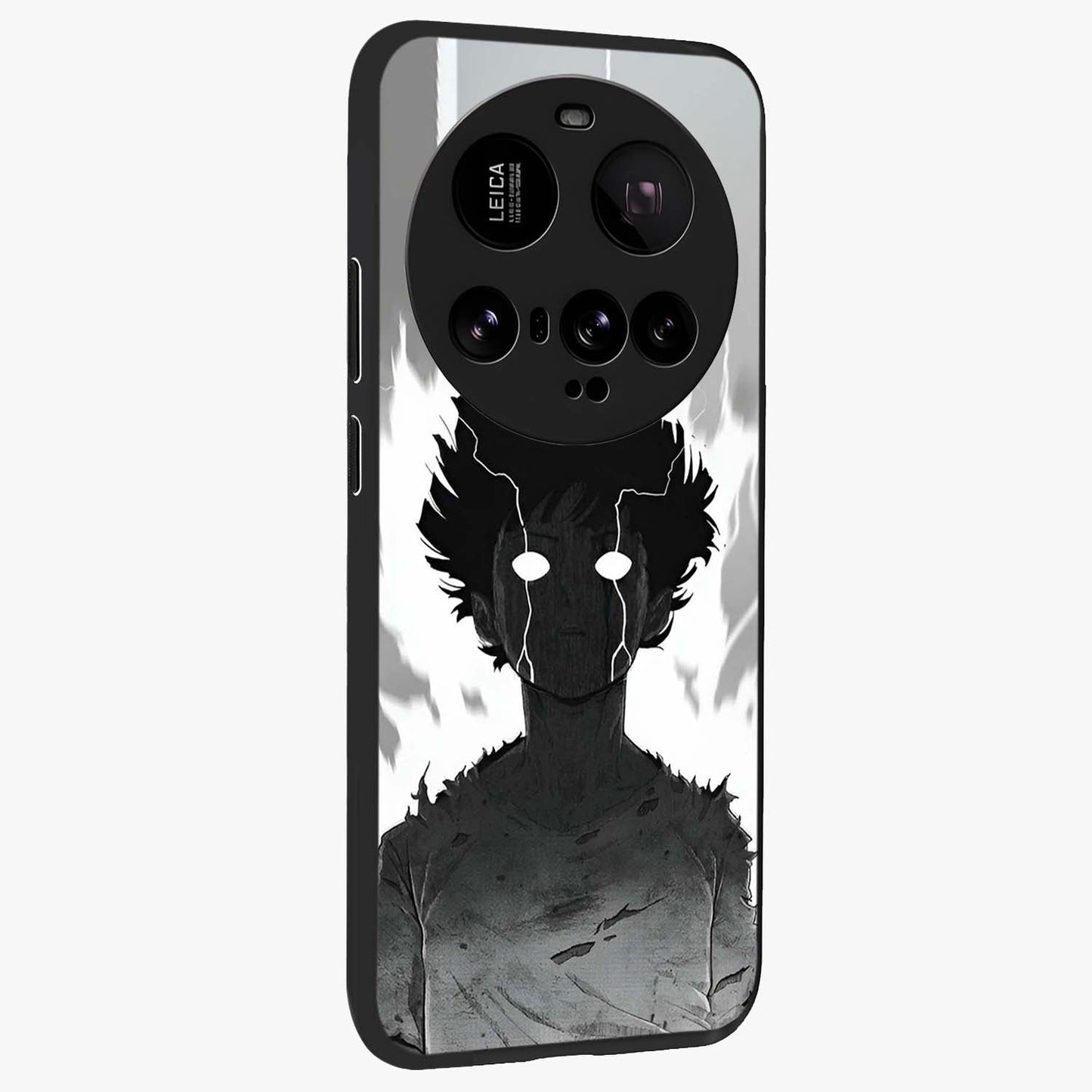 Awakened Inner Rage Glass Case upright view showcasing dramatic artwork with strong expressive aesthetic.