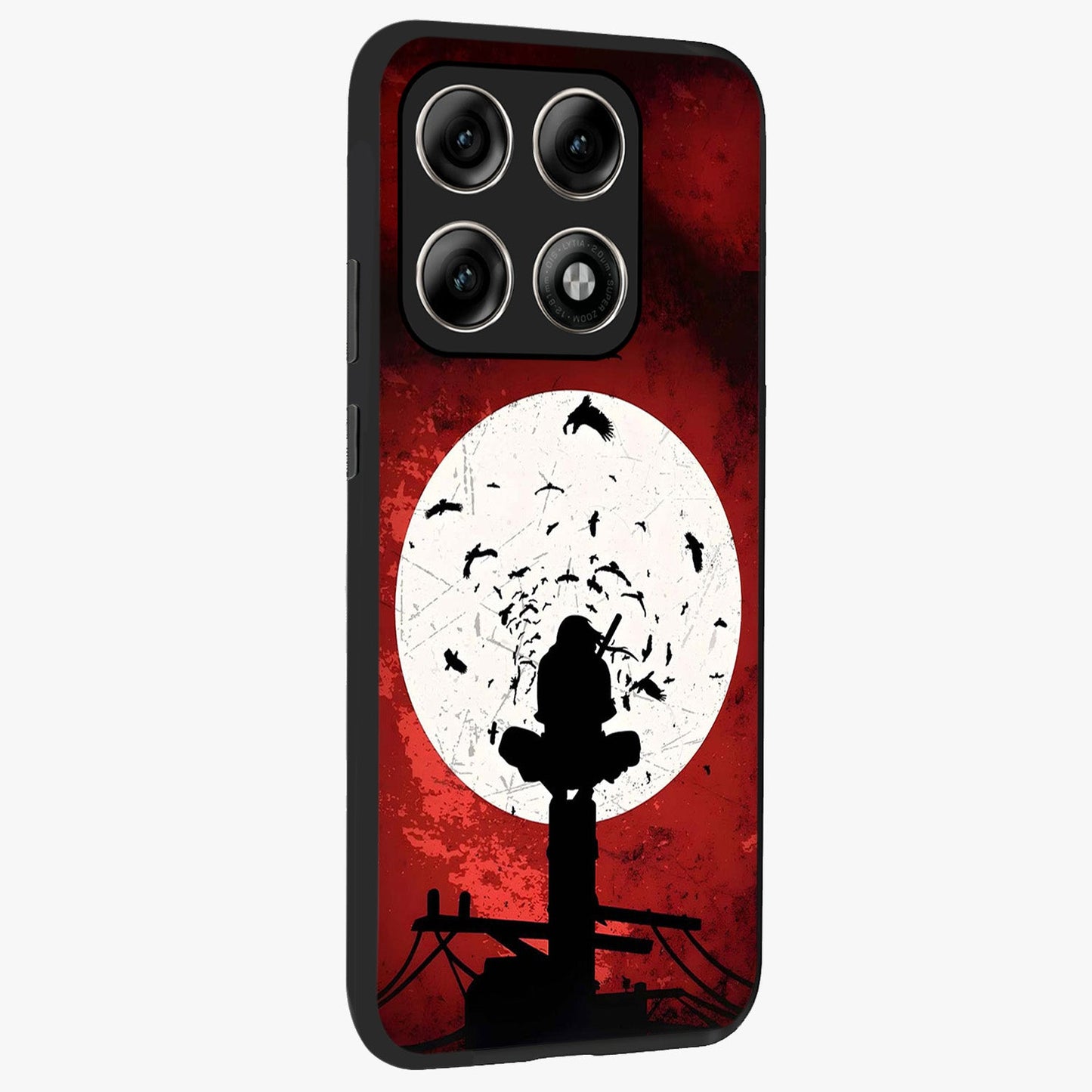 It Comes In Waves Quote Glass Case upright view showcasing calm wave artwork with motivational quote theme.