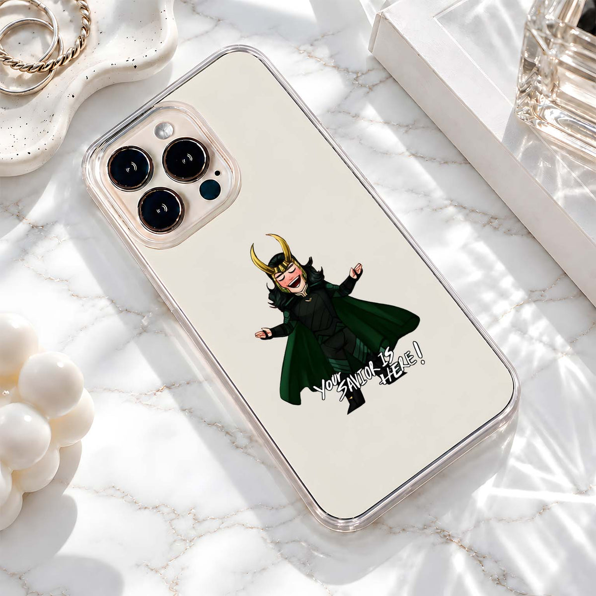 Marvel Loki Savior Silicon Cover