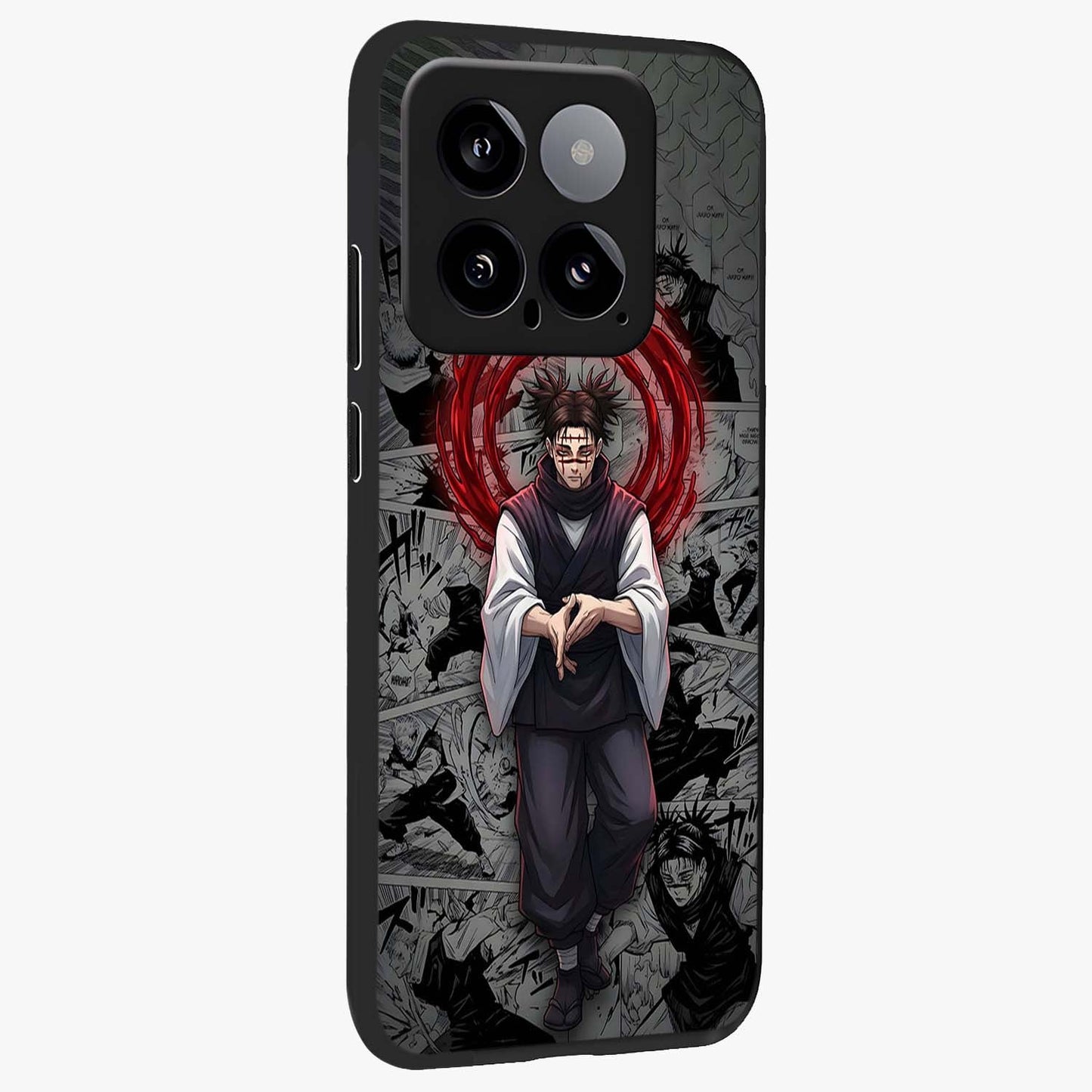 Cursed Ritual Ascension Glass Case upright view showcasing powerful ascension artwork with dark fantasy theme.