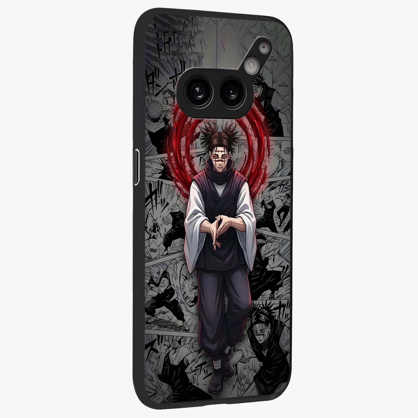 Cursed Ritual Ascension Glass Case upright view showcasing powerful ascension artwork with dark fantasy theme.