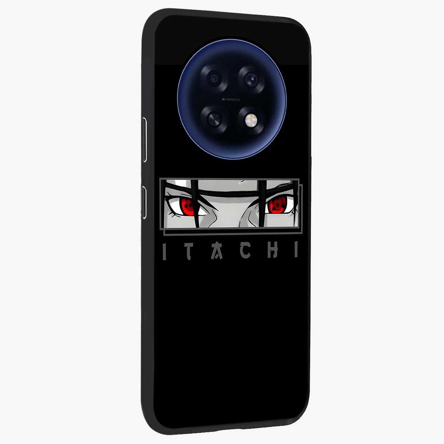Scarlet Gaze Dominance Glass Case upright view showcasing powerful dramatic artwork with dominant artistic theme.