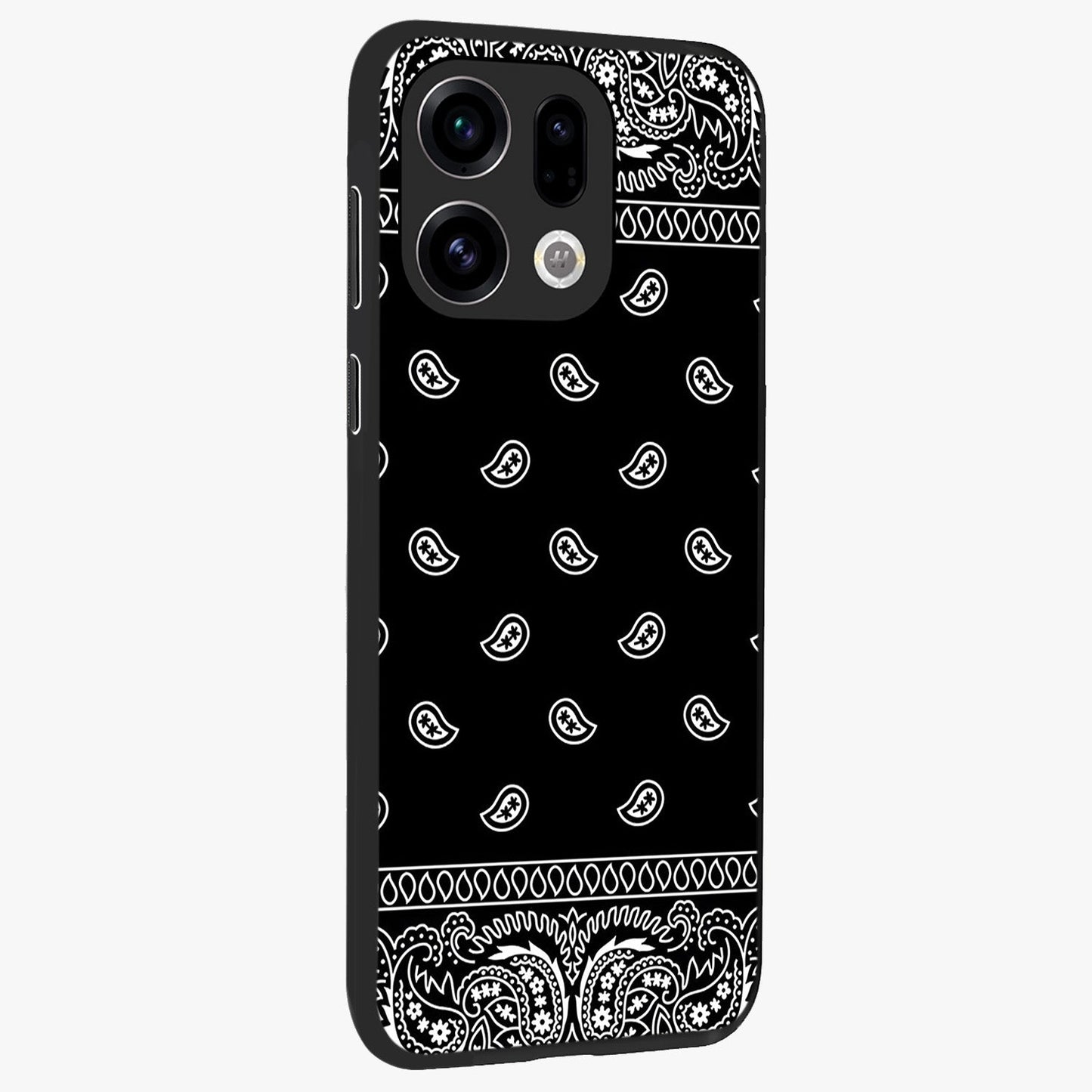 Retro Rebel Threads Glass Case upright view showcasing stylish vintage artwork with bold retro theme.