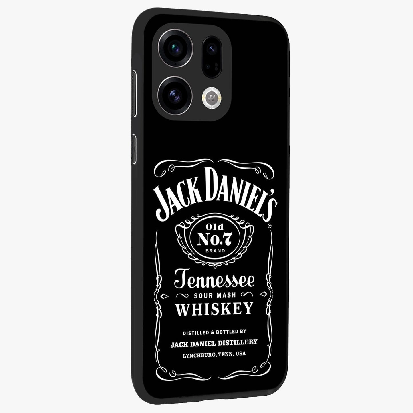 Vintage Whiskey Heritage Glass Case upright view showcasing stylish vintage whiskey artwork with timeless bar culture theme.