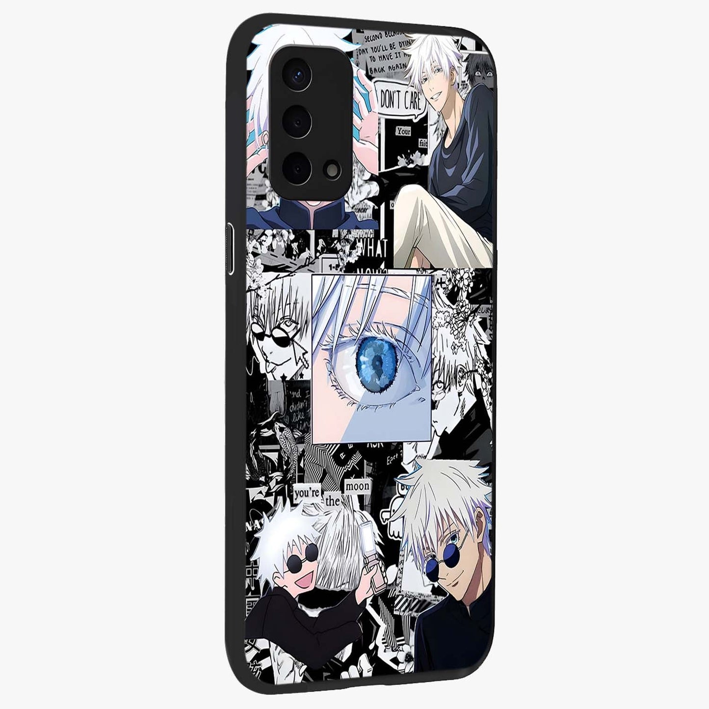 Infinity Sorcerer Chaos Glass Case upright view showcasing dramatic sorcerer artwork with chaotic mystical theme.