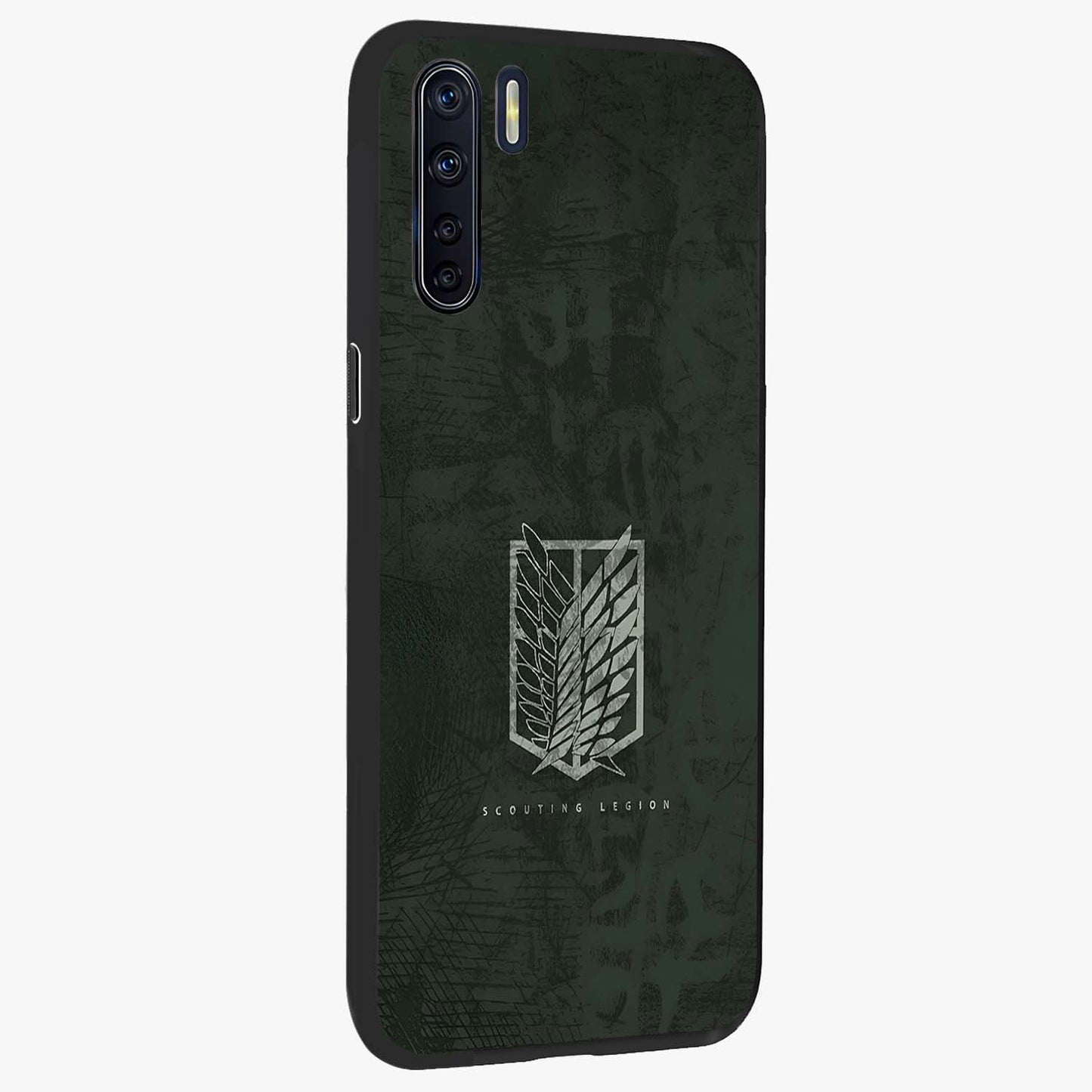 Wings Of Freedom Glass Case upright view showcasing powerful wings artwork with freedom themed design.