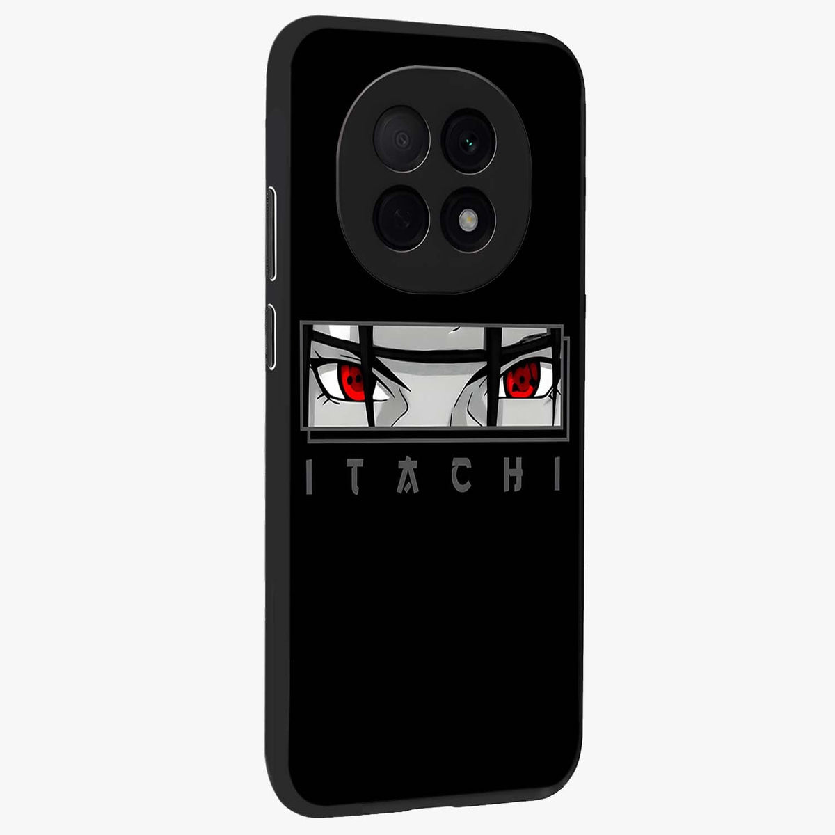 Scarlet Gaze Dominance Glass Case upright view showcasing powerful dramatic artwork with dominant artistic theme.