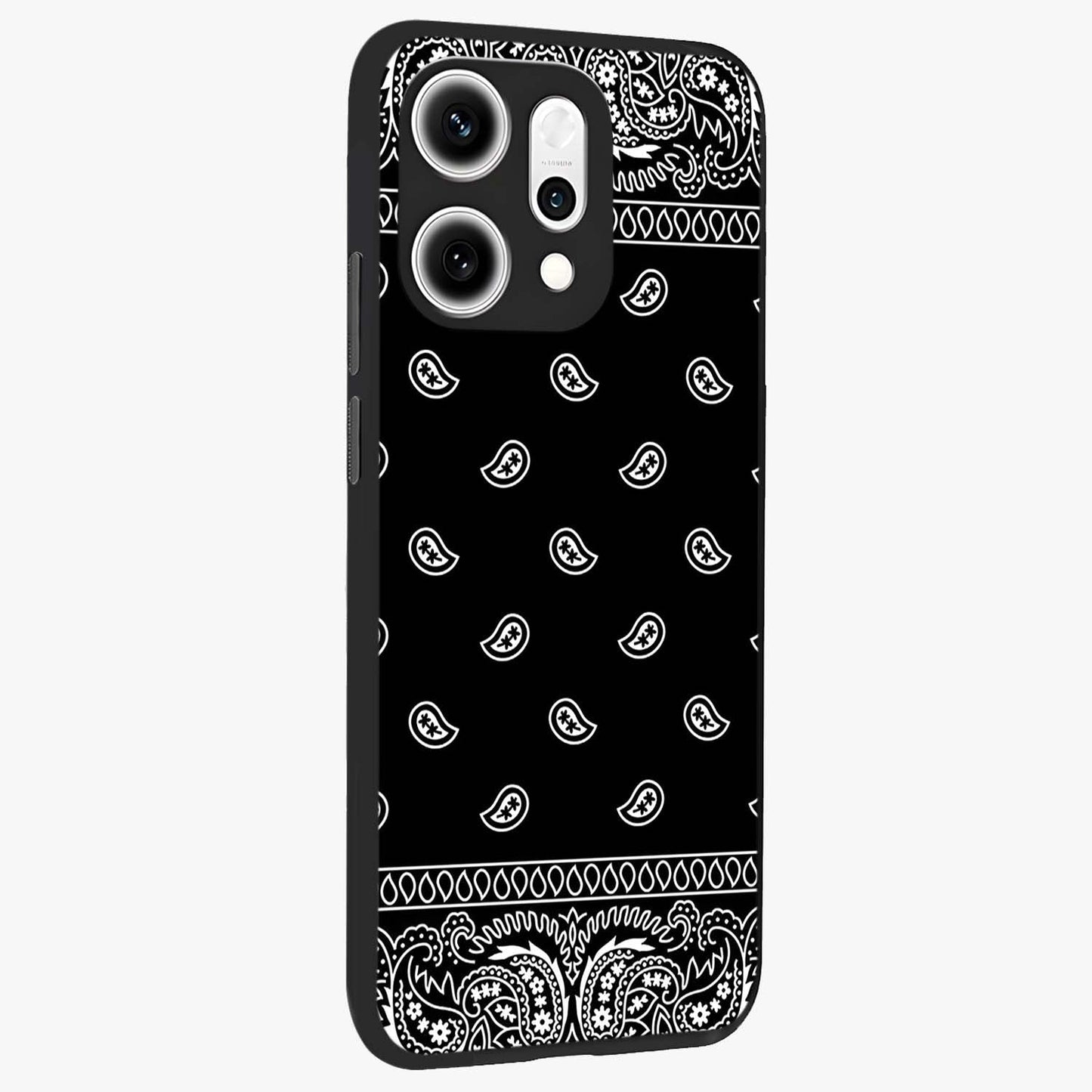 Retro Rebel Threads Glass Case upright view showcasing stylish vintage artwork with bold retro theme.