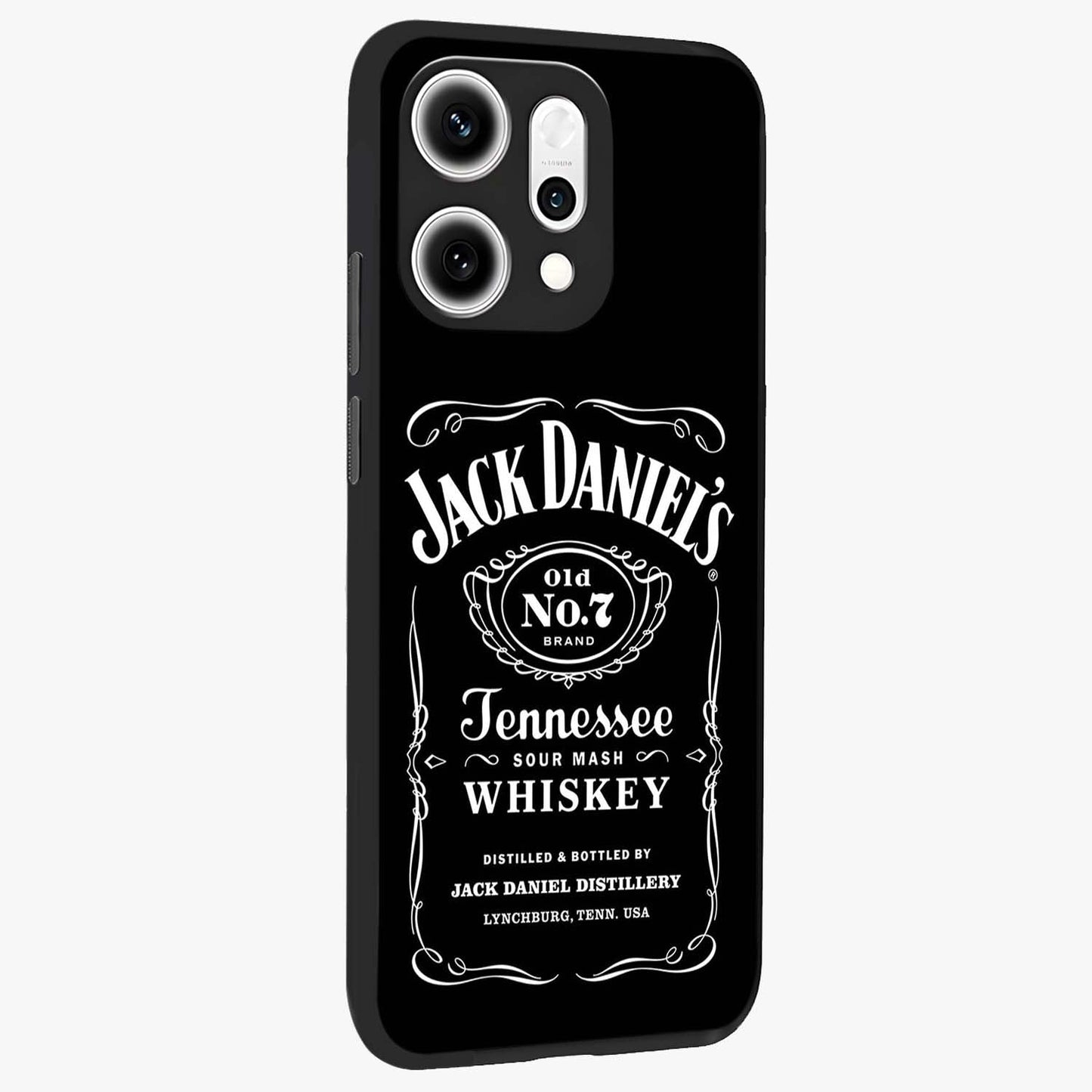 Vintage Whiskey Heritage Glass Case upright view showcasing stylish vintage whiskey artwork with timeless bar culture theme.