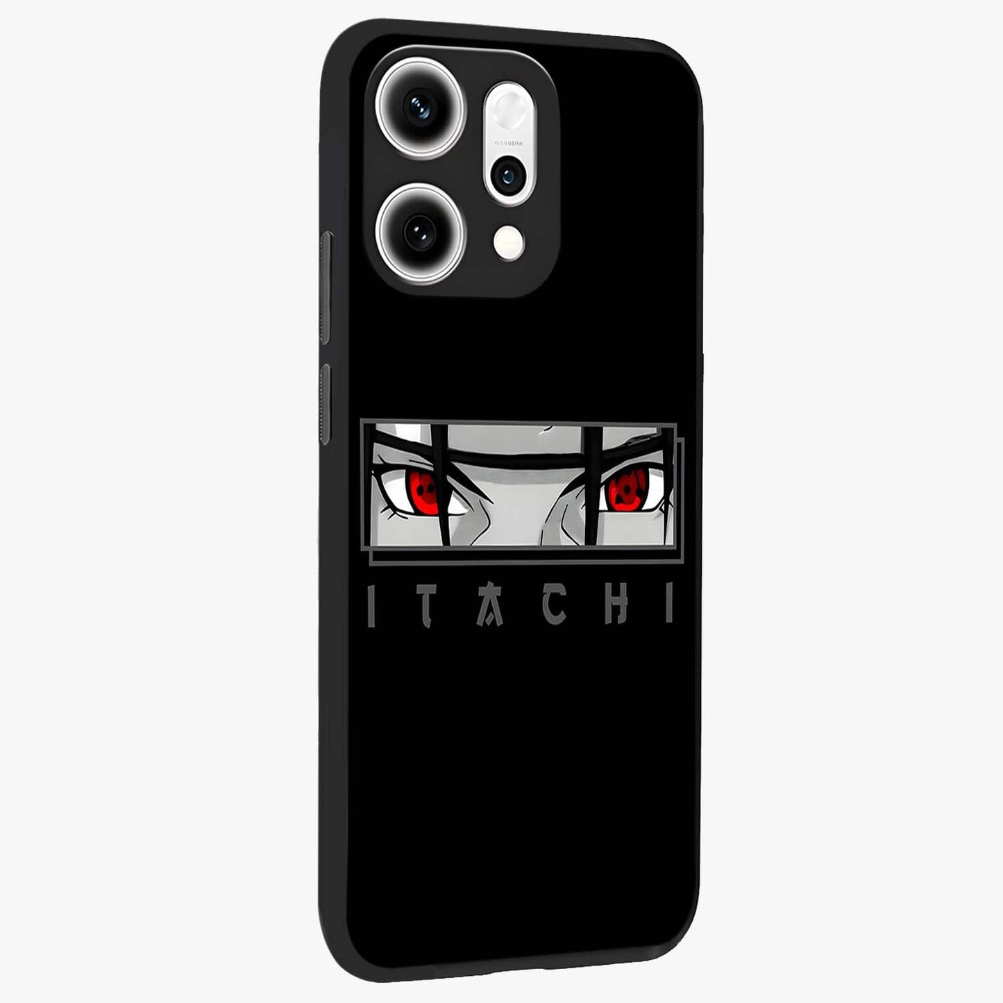 Scarlet Gaze Dominance Glass Case upright view showcasing powerful dramatic artwork with dominant artistic theme.
