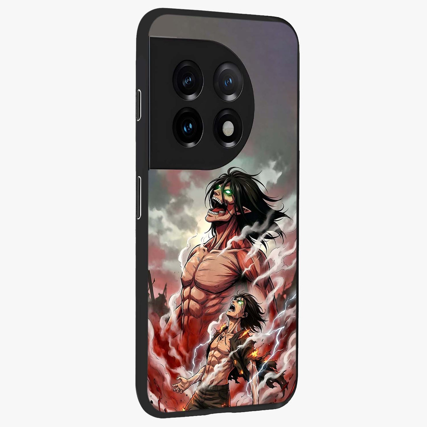 Titan Awakening Fury Glass Case for OnePlus 11 |1+11