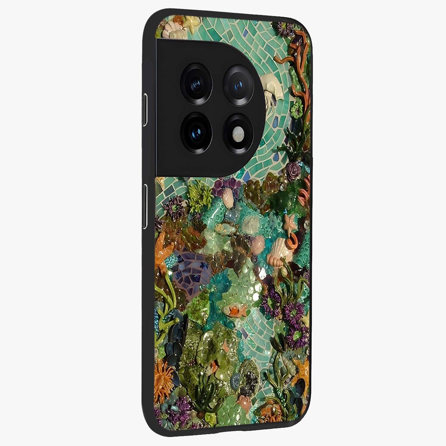 Underwater Mosaic Art Glass Case for OnePlus 11 |1+11