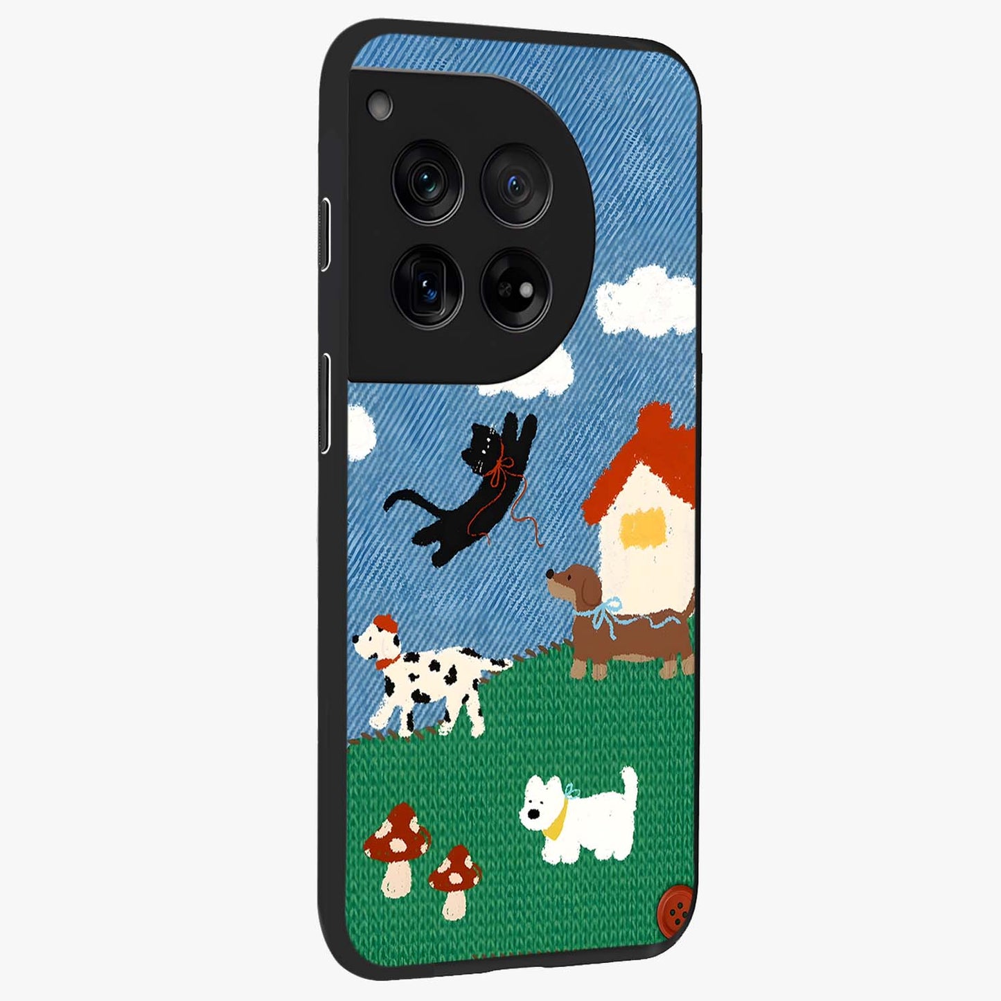 Pet Adventures Glass Case for OnePlus 12 |1+12