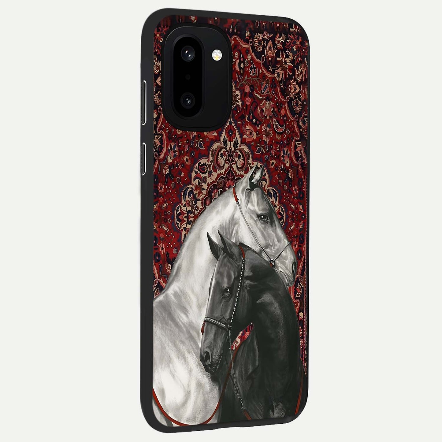 Regal Stallion Tapestry Glass Case for OnePlus 15R |1+15R