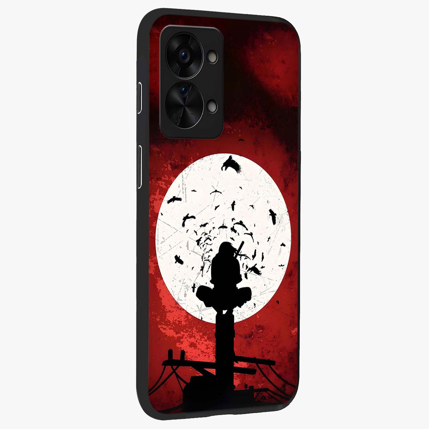 Itachi Limited Edition Naruto Anime Glass Case for OnePlus Nord 2T |1+Nord 2T