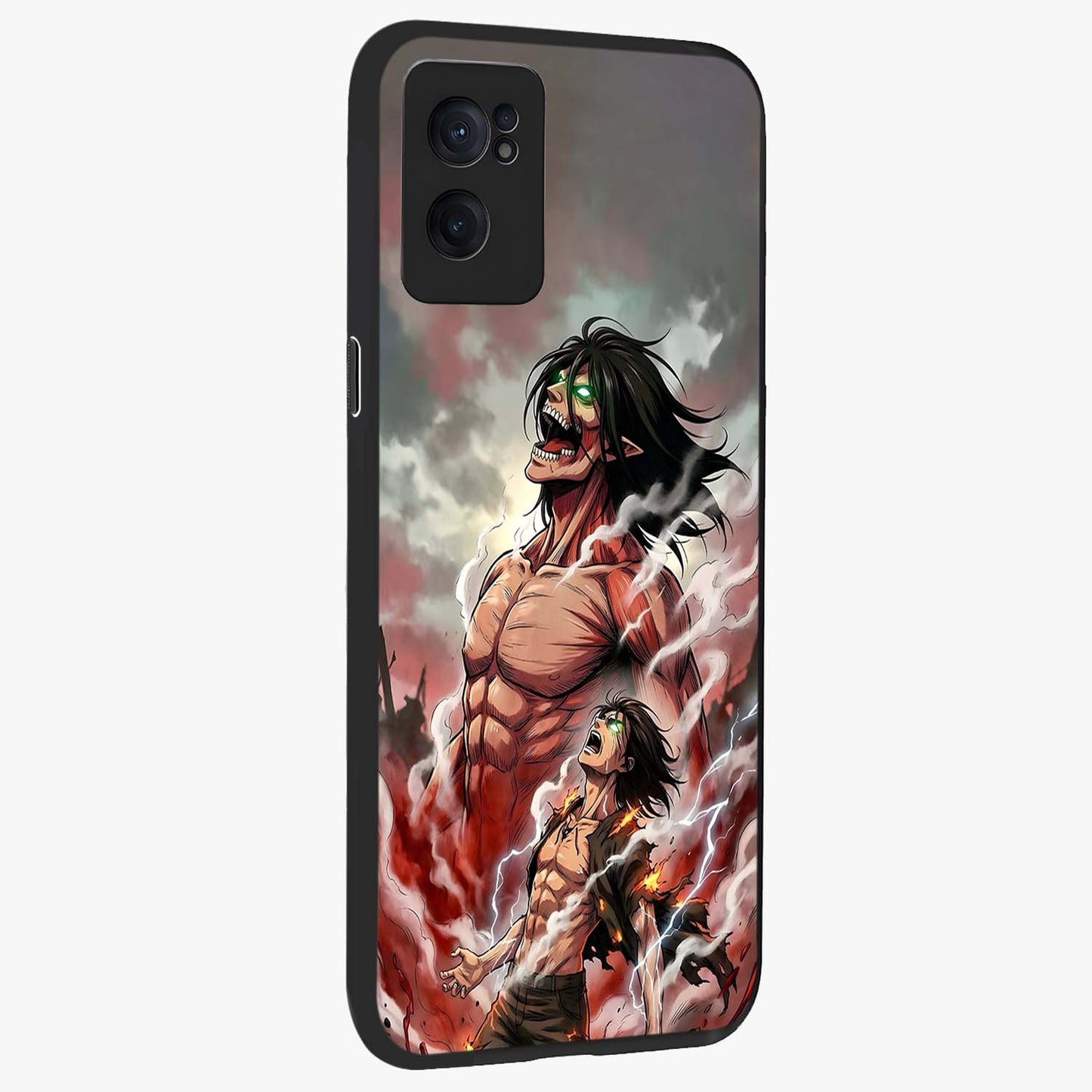 Titan Awakening Fury Glass Case for OnePlus Nord CE 2 |1+Nord CE 2