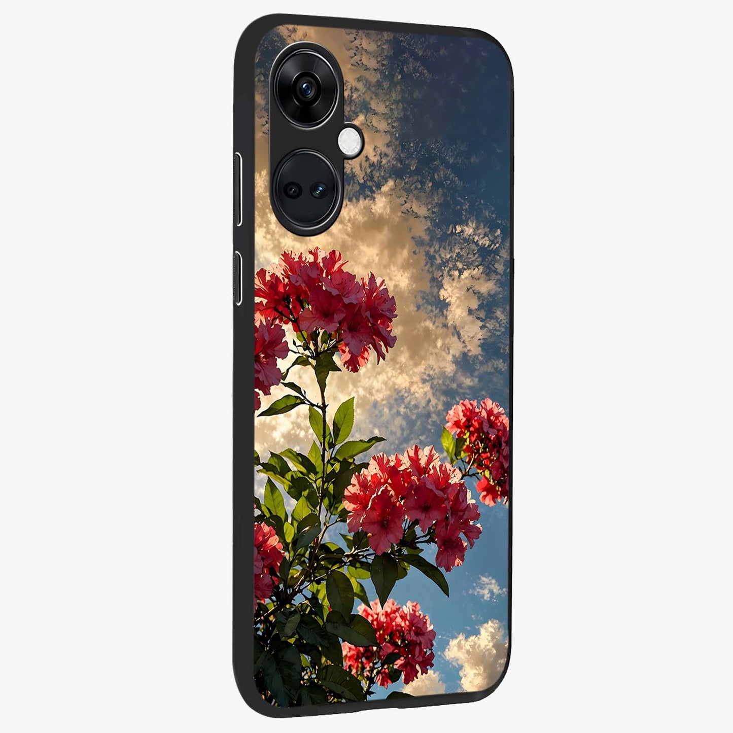 Moonlit Blossom Charm Glass Case for OnePlus Nord CE 3 |1+Nord CE 3