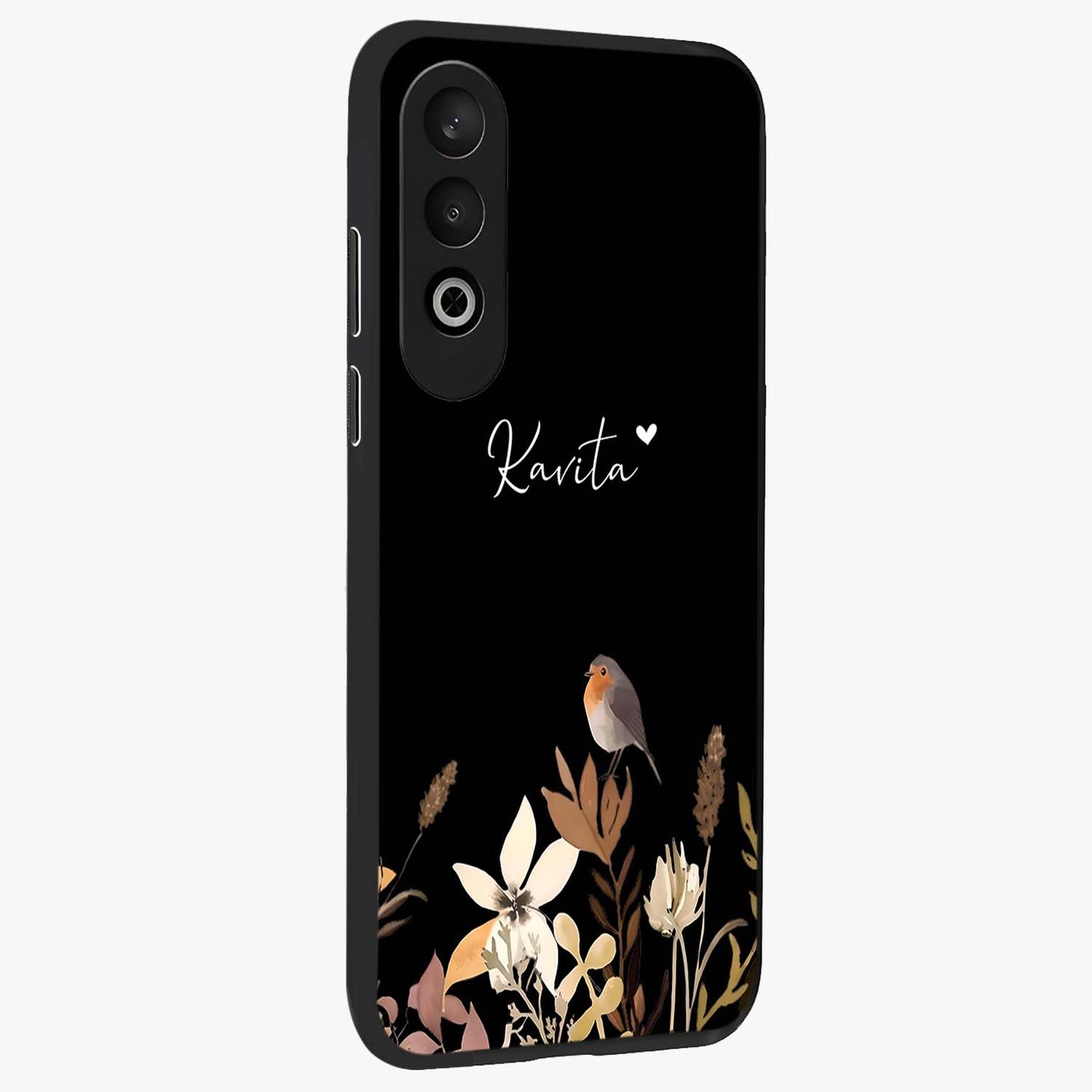 Quiet Garden Tune Custom Name Glass Case for OnePlus Nord CE 4 |1+Nord CE 4