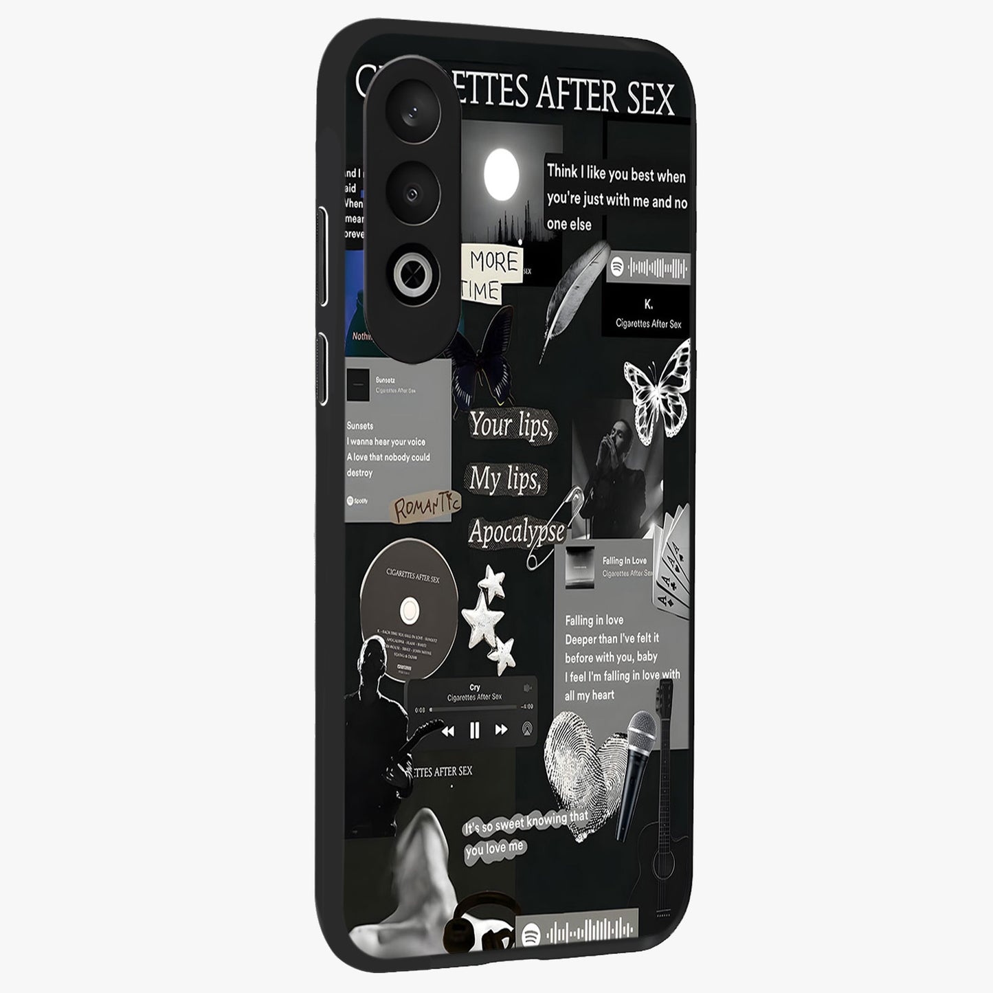 Midnight Love Echo Glass Case for OnePlus Nord CE 4 |1+Nord CE 4