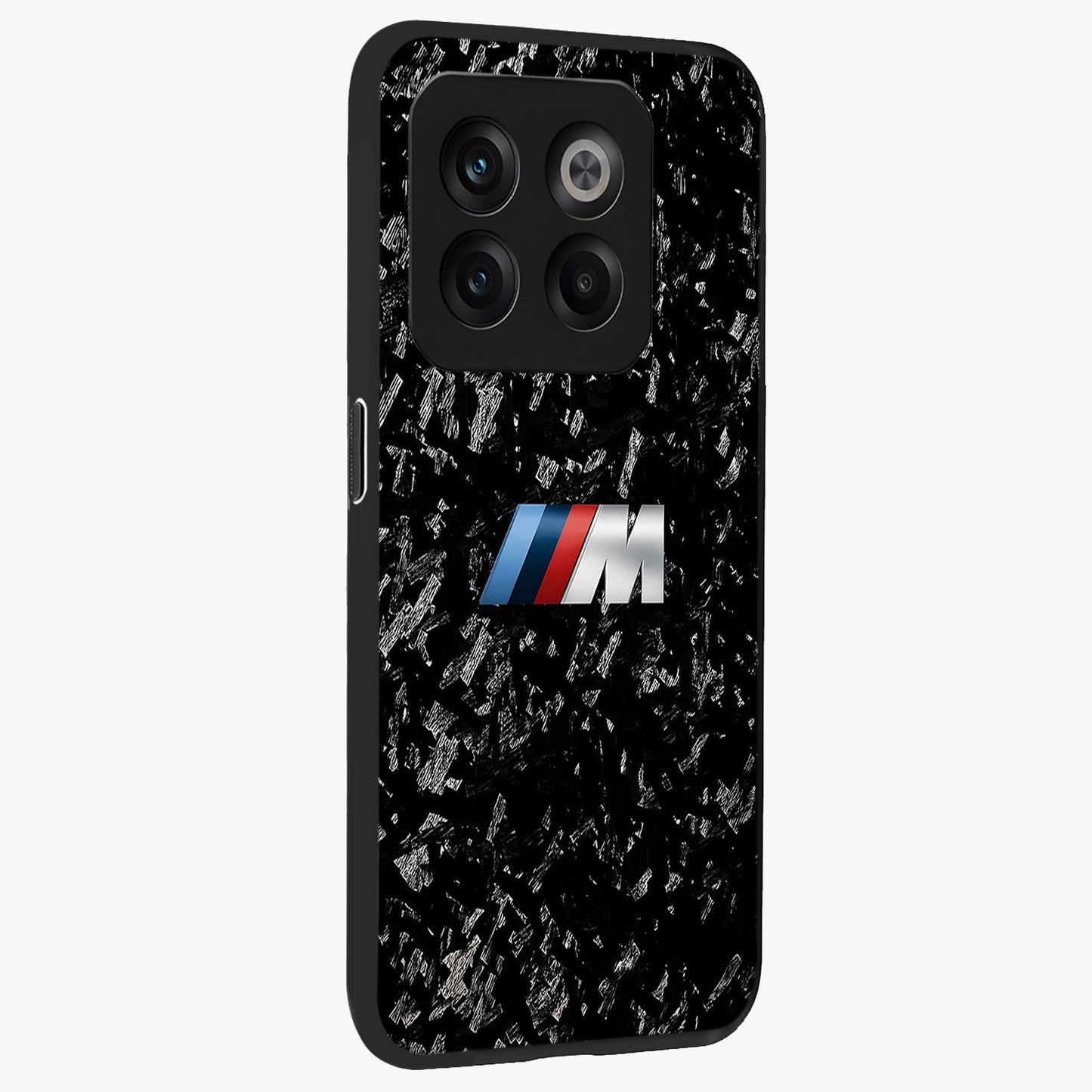 Carbon Speed Mark Glass Case for 1+10T side perspective highlighting sleek sporty detailing and premium build