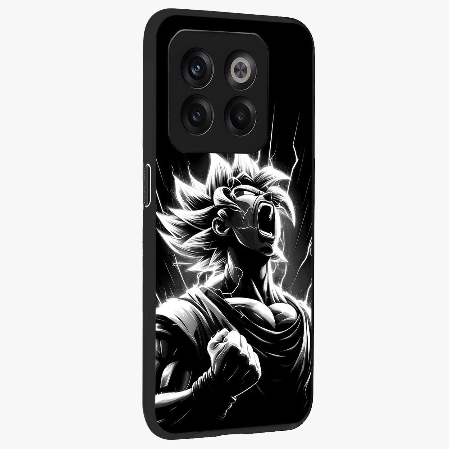 Limitless Power Unleashed Glass Case for 1+10T side perspective highlighting strong textures and sleek premium build