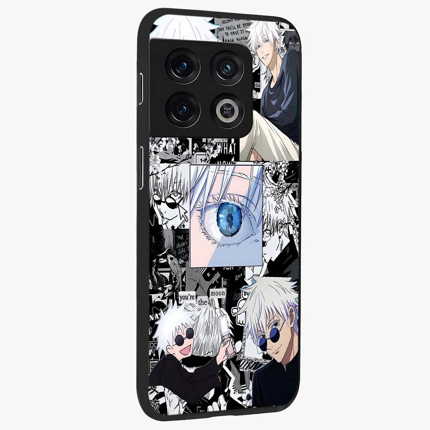 Infinity Sorcerer Chaos Glass Case upright view showcasing dramatic sorcerer artwork with chaotic mystical theme.