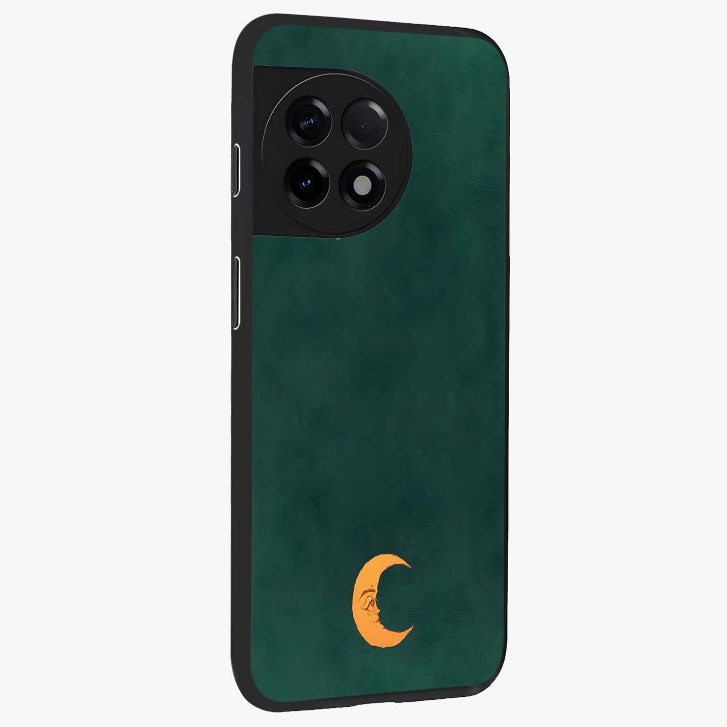 Golden Dune Waves Glass Case for 1+11R side perspective highlighting warm gradients and premium edges