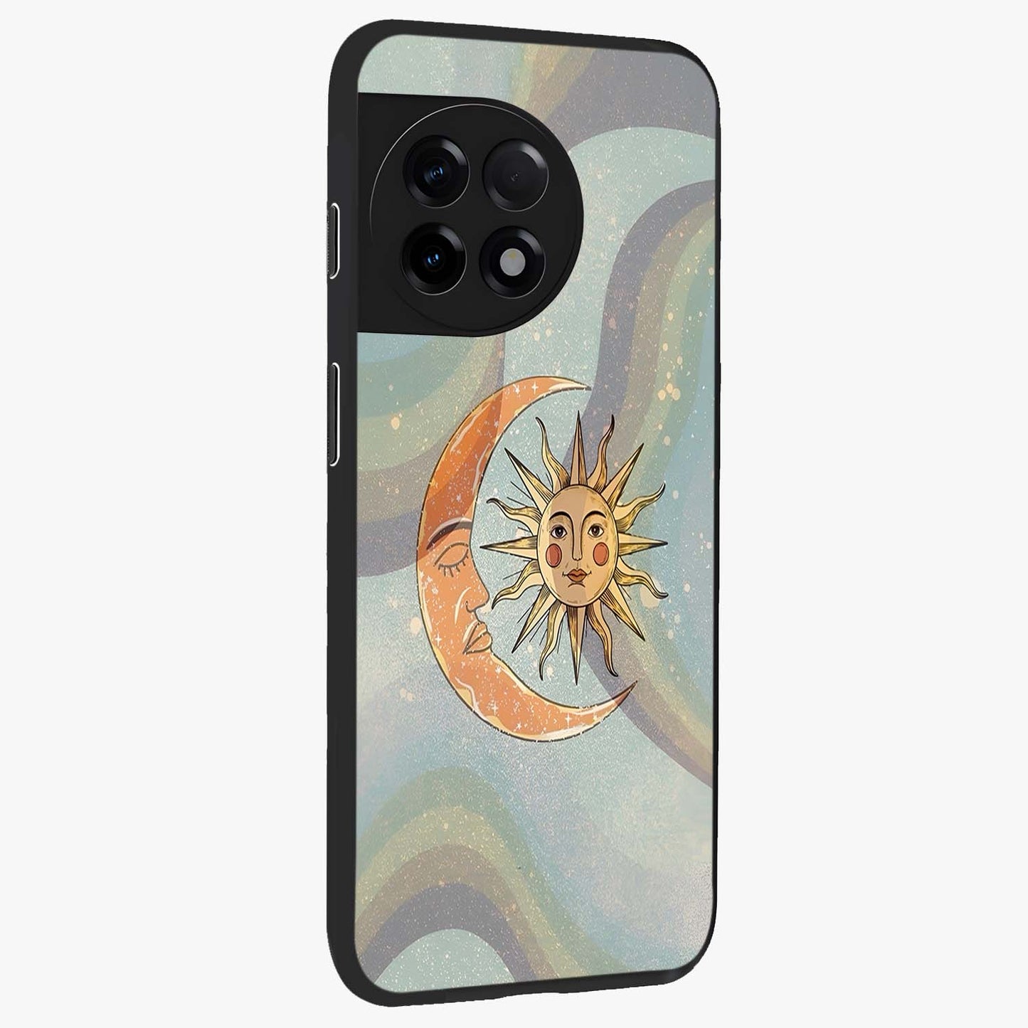 Celestial Harmony Vibes Glass Case for OnePlus 11R |1+11R