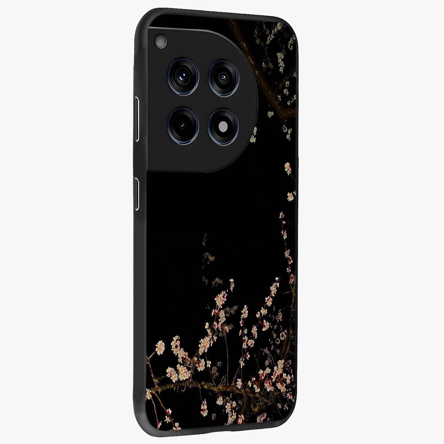 Petal Moon Light With Custom Name Glass Case for 1+12R side perspective highlighting custom typography and smooth premium build