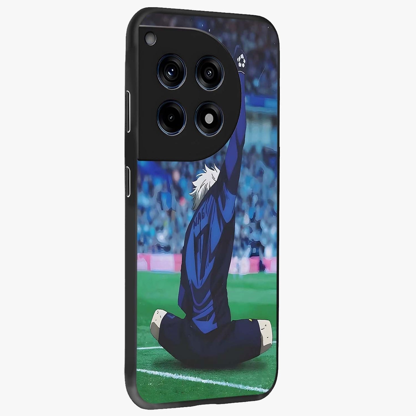 Victory Silence Anthem Glass Case for 1+12R side perspective highlighting clean textures and sleek premium build