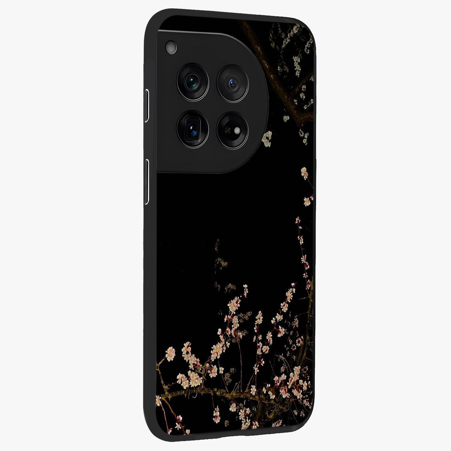 Petal Moon Light With Custom Name Glass Case for 1+12 side perspective highlighting custom typography and smooth premium build