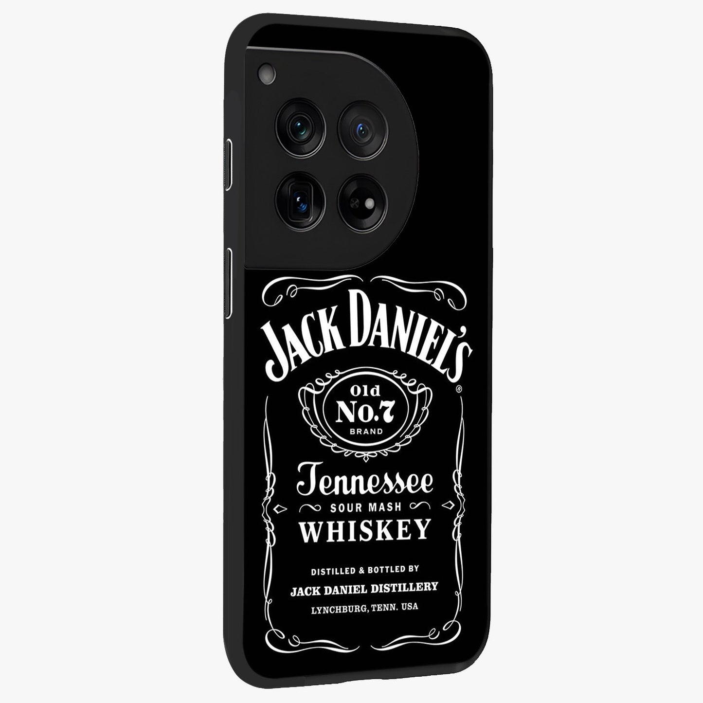 Vintage Whiskey Heritage Glass Case for 1+12 side perspective highlighting rustic textures and premium edges