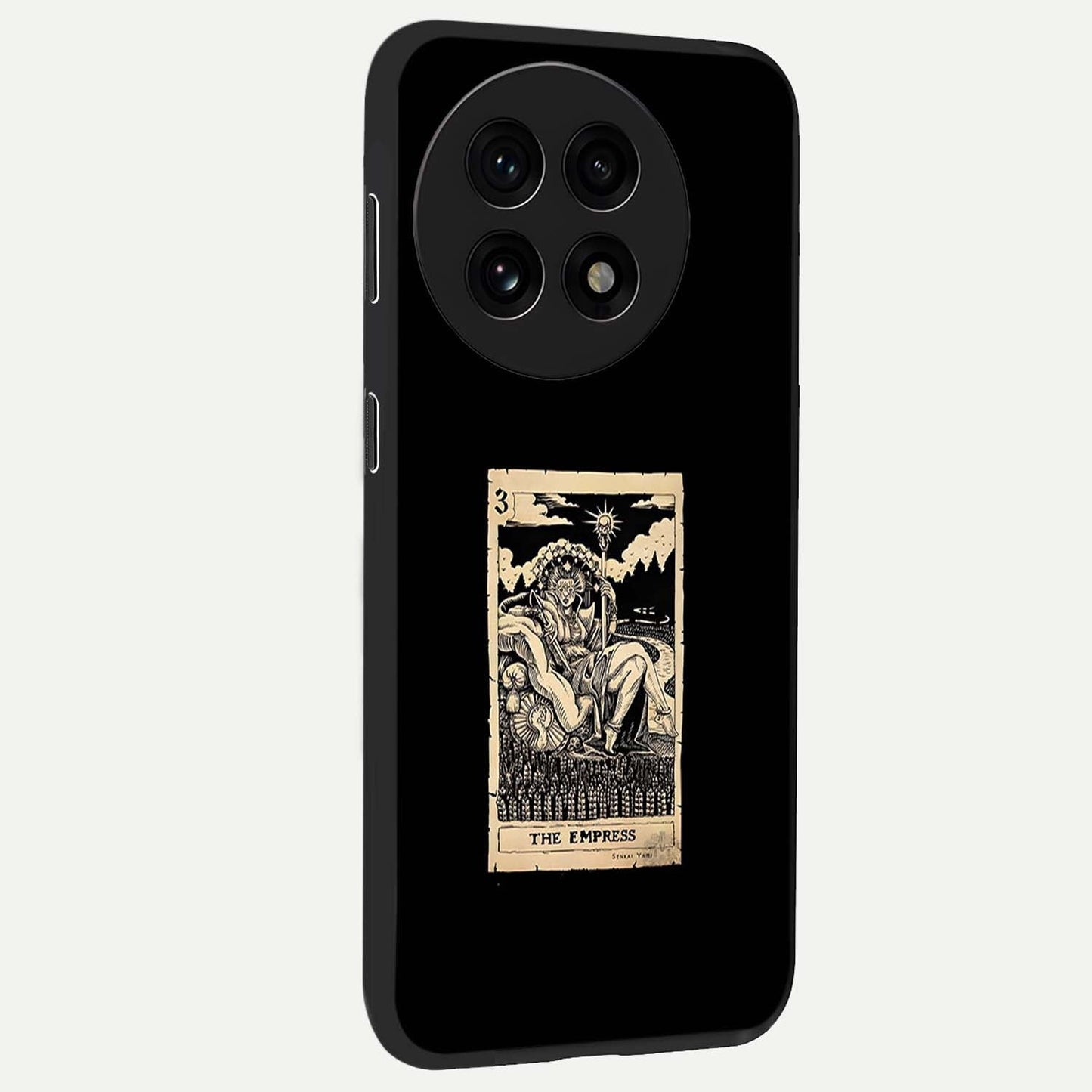The Empress Glass Case for 1+13R side perspective highlighting elegant detailing and premium edges