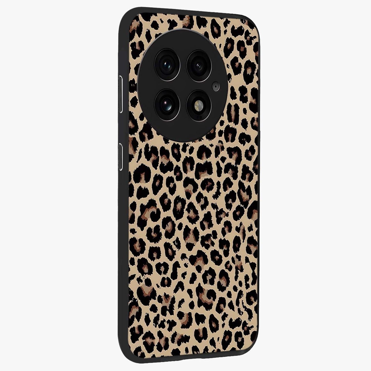 Savage Chic Pattern Glass Case for 1+13 side perspective highlighting clean textures and premium edges