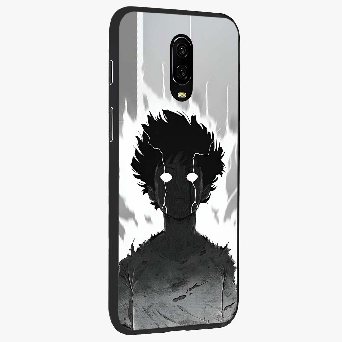 Awakened Inner Rage Glass Case upright view showcasing dramatic artwork with strong expressive aesthetic.