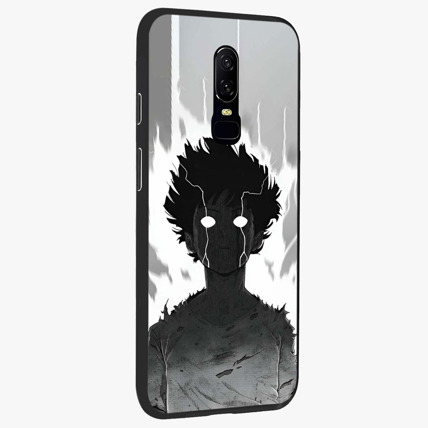Awakened Inner Rage Glass Case upright view showcasing dramatic artwork with strong expressive aesthetic.