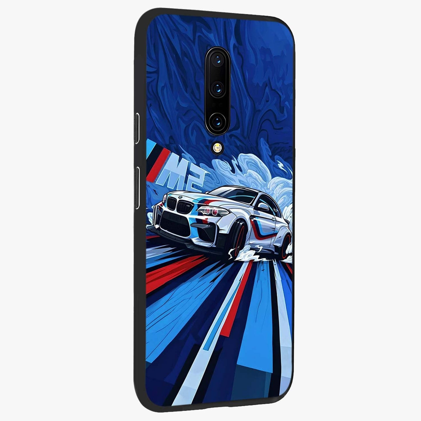 Drift Power Rush Glass Case upright view showcasing high speed racing artwork with bold automotive theme.