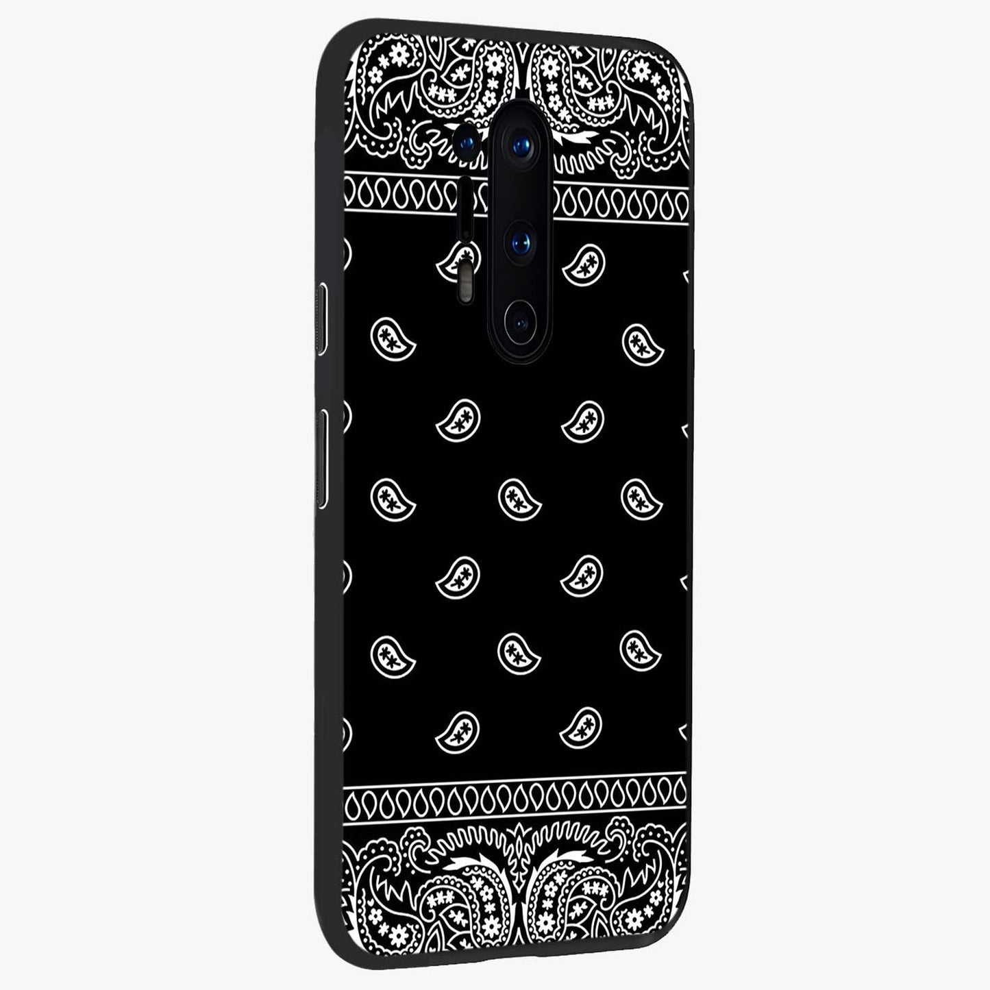 Retro Rebel Threads Glass Case upright view showcasing stylish vintage artwork with bold retro theme.