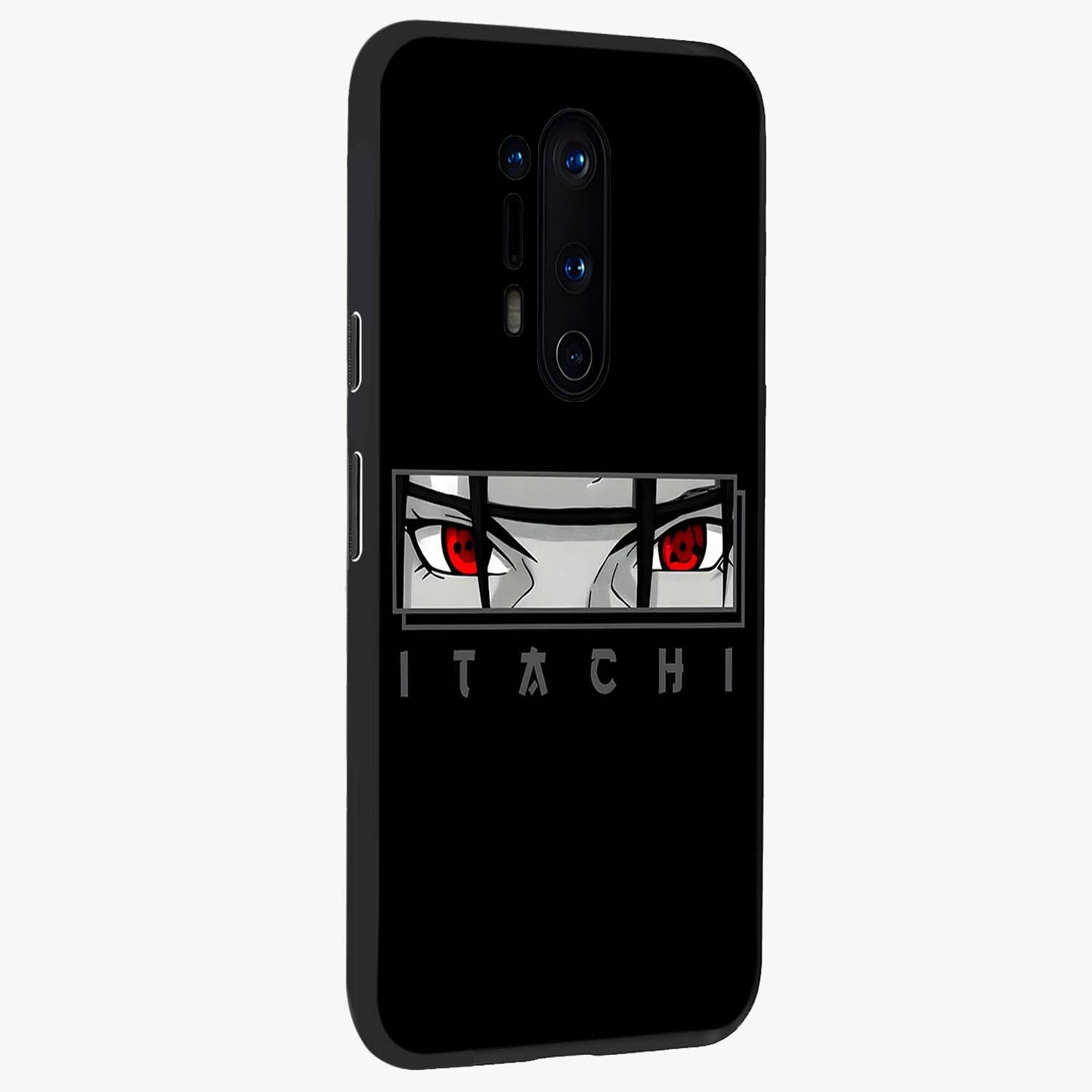Scarlet Gaze Dominance Glass Case upright view showcasing powerful dramatic artwork with dominant artistic theme.