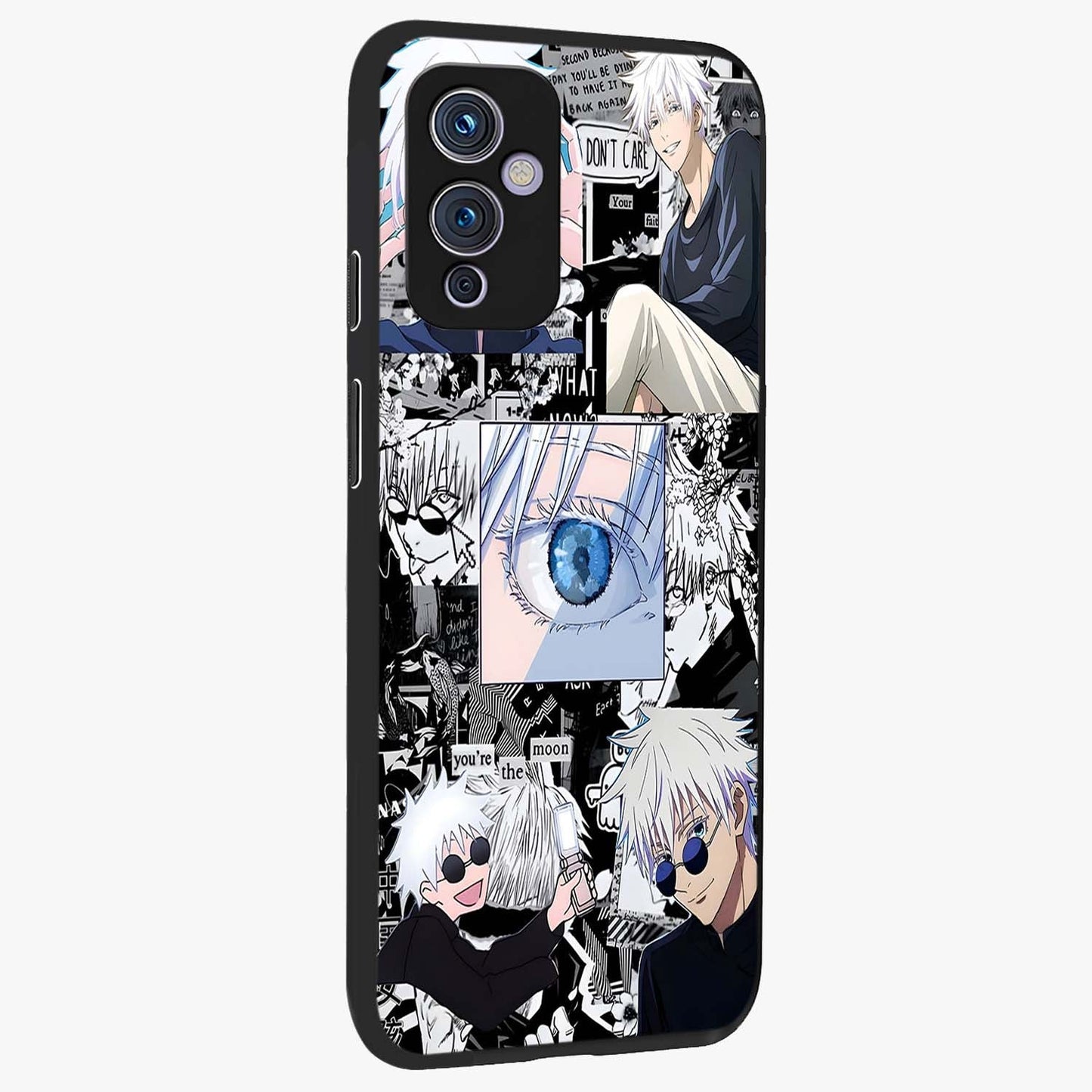 Infinity Sorcerer Chaos Glass Case upright view showcasing dramatic sorcerer artwork with chaotic mystical theme.